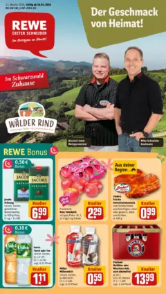 Rewe Prospekt Waldkirch	 ab 15.03.2026 gültig