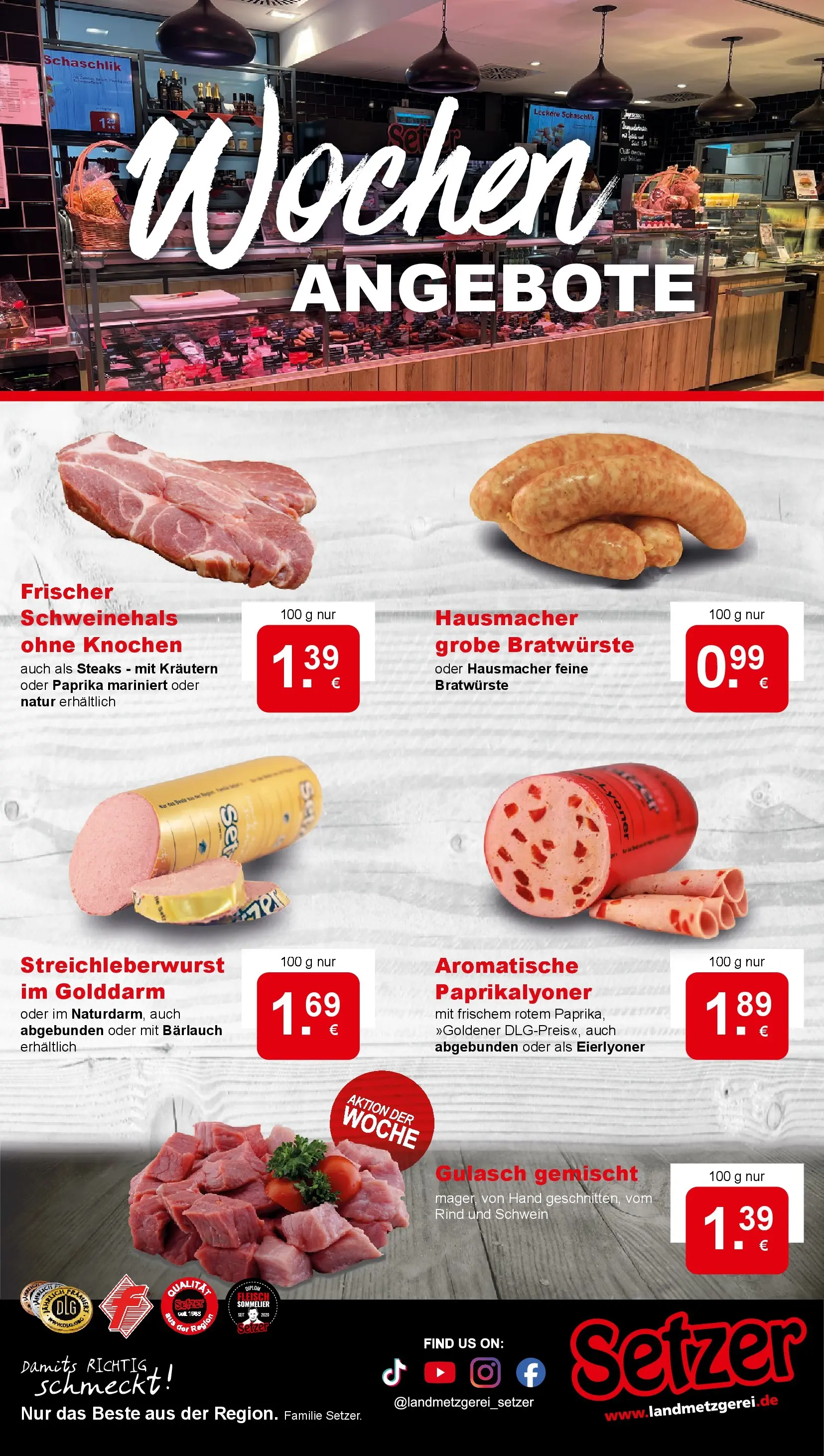REWE Prospekt ab 15.03.2026 zum Blättern » Angebote | Seite: 10 | Produkte: Paprika, Gulasch, Fleisch