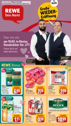 Rewe Prospekt Rheine	 ab 15.03.2026 gültig