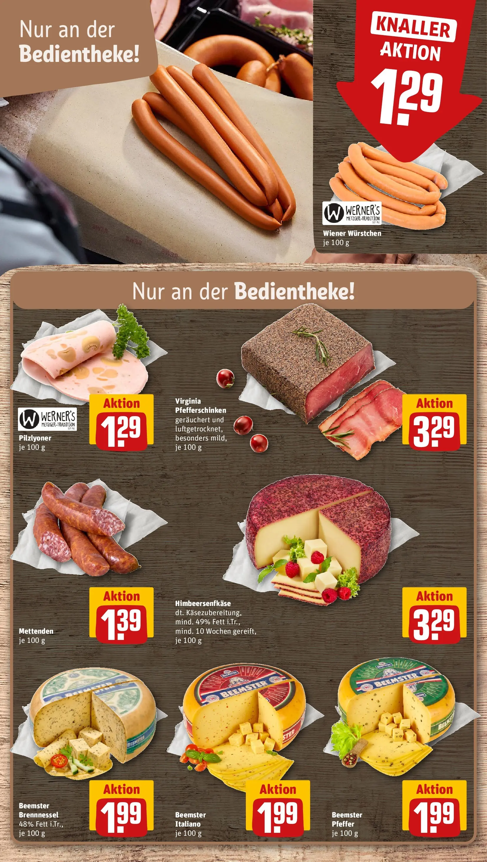 REWE Prospekt ab 15.03.2026 zum Blättern » Angebote | Seite: 11 | Produkte: Wiener wurstchen, Pfeffer