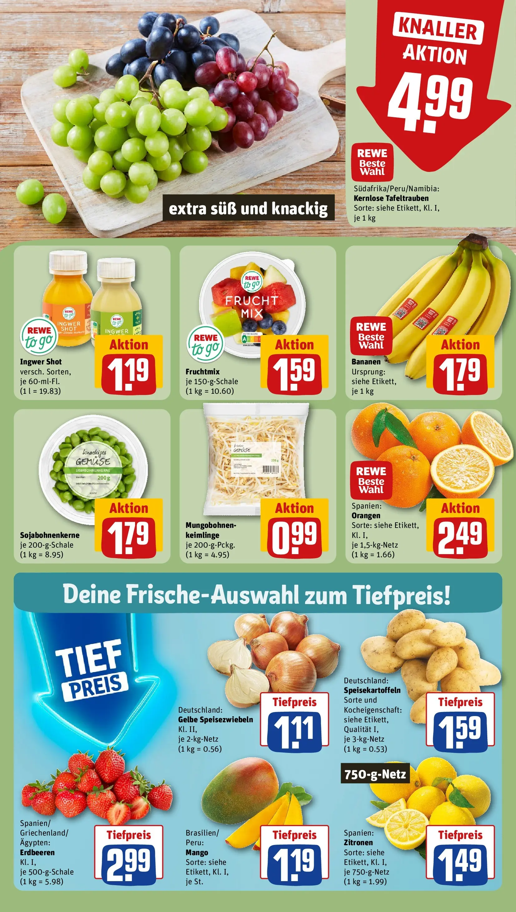 REWE Prospekt ab 15.03.2026 zum Blättern » Angebote | Seite: 4