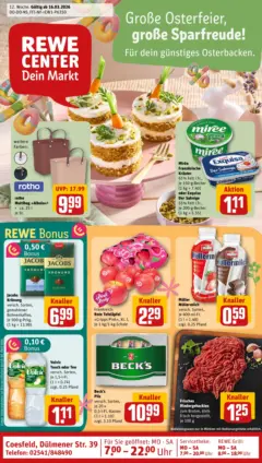 Rewe Prospekt Coesfeld	 ab 15.03.2026 gültig
