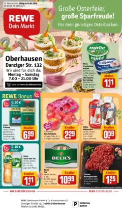 Rewe Prospekt Oberhausen	 ab 15.03.2026 gültig