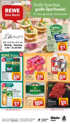 Rewe Prospekt Rees	 ab 15.03.2026 gültig