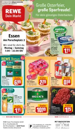 Rewe Prospekt Essen	 ab 15.03.2026 gültig