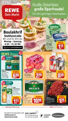 Rewe Prospekt Holzwickede	 ab 15.03.2026 gültig