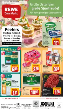 Rewe Prospekt Duisburg	 ab 15.03.2026 gültig