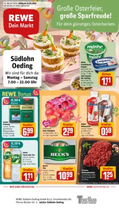 Rewe Prospekt Südlohn	 ab 15.03.2026 gültig