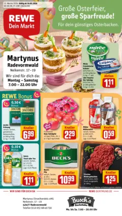 Rewe Prospekt Radevormwald	 ab 15.03.2026 gültig