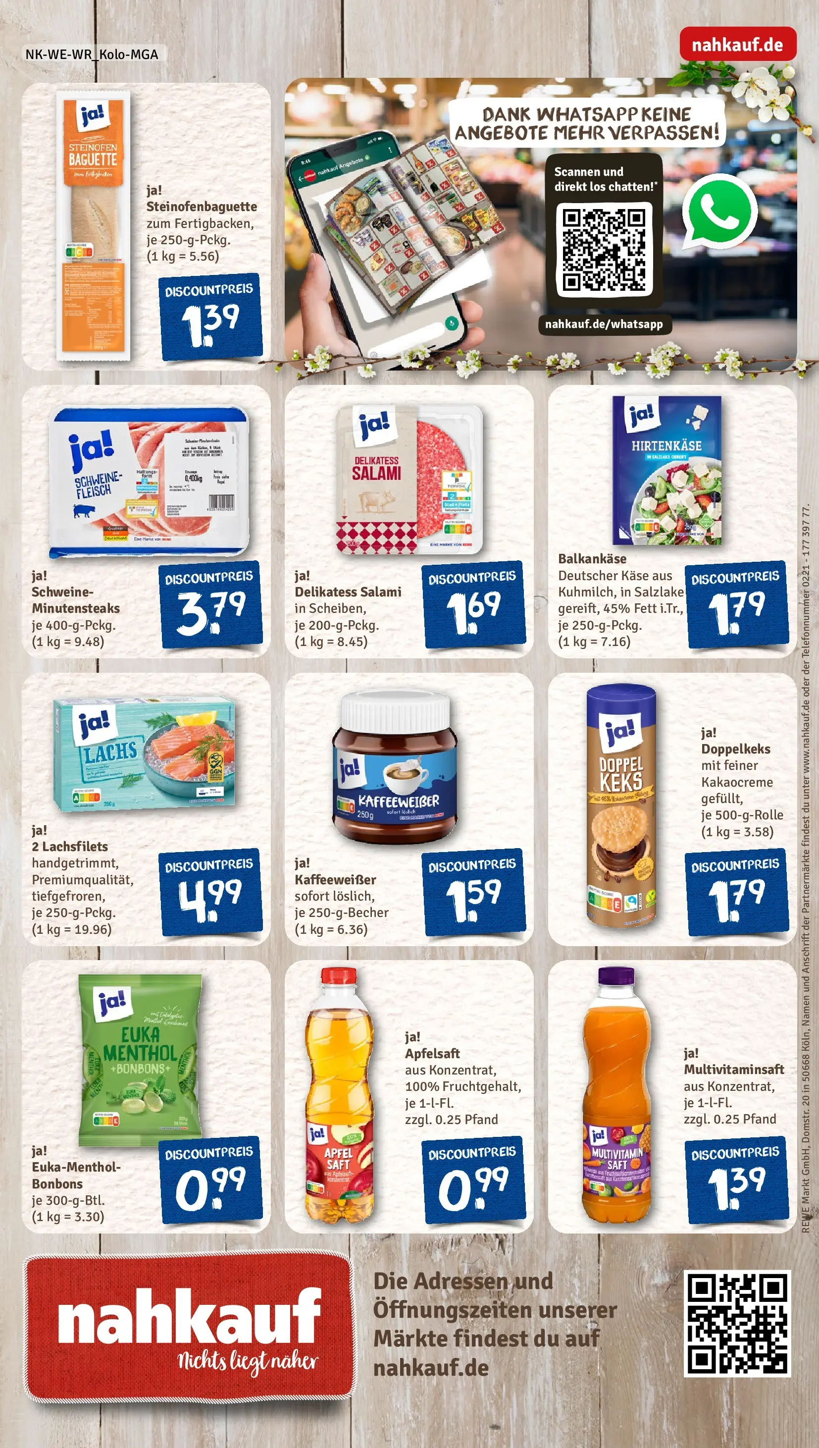 REWE Prospekt ab 15.03.2026 zum Blättern » Angebote | Seite: 8