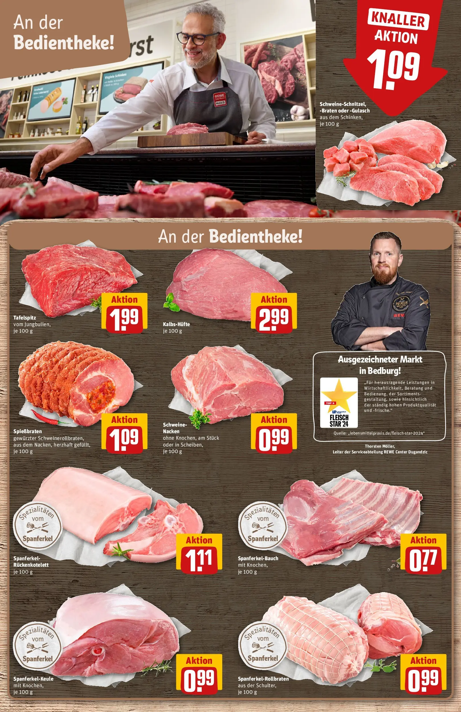 REWE Prospekt ab 15.03.2026 zum Blättern » Angebote | Seite: 11 | Produkte: Top, Tafelspitz, Gulasch, Fleisch