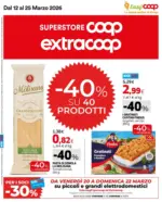 COOP 40 prodotti al -40% - al 25.03.2026
