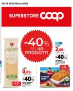 COOP 40 prodotti al -40% - al 25.03.2026