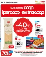 COOP 40 prodotti al -40% - al 25.03.2026