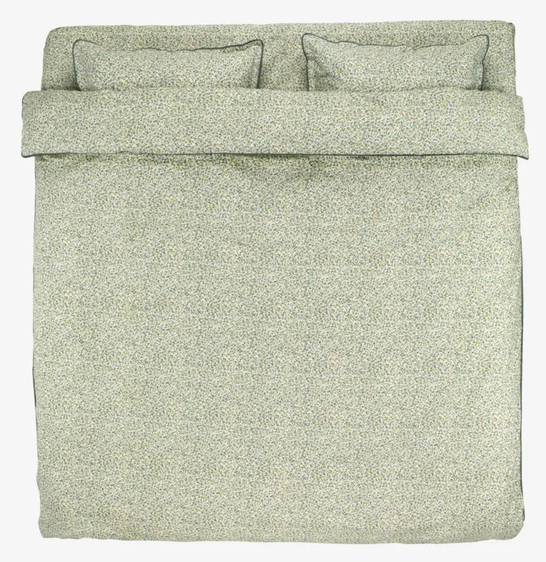 JYSK Lenjerie pat+cearșaf percal EMILY 200x220 verde