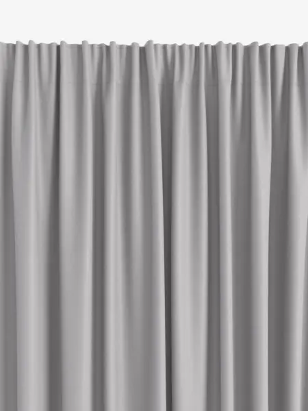JYSK Draperie semiopacă AMUNGEN 140x175 gri deschis