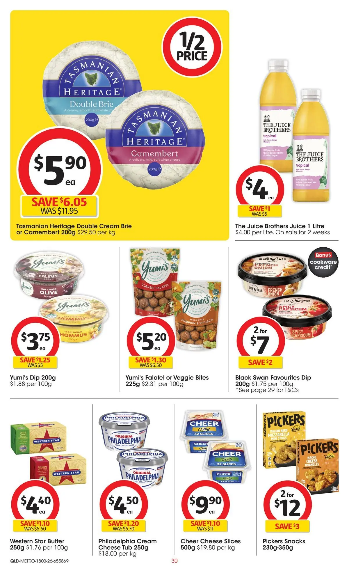 ﻿Coles catalogue valid from 18/03/2026 > Online Australia | Page: 30 | Products: Capsicum, Herb, Cookware, Spinach