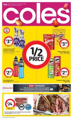 Preview of Coles catalogue TAS - valid from 18.03.2026