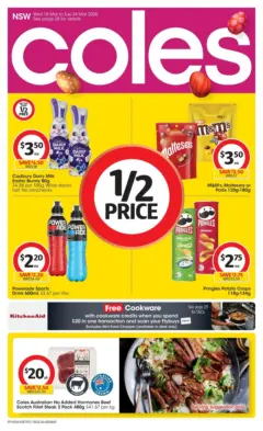 Preview of Coles catalogue NSW - valid from 18.03.2026