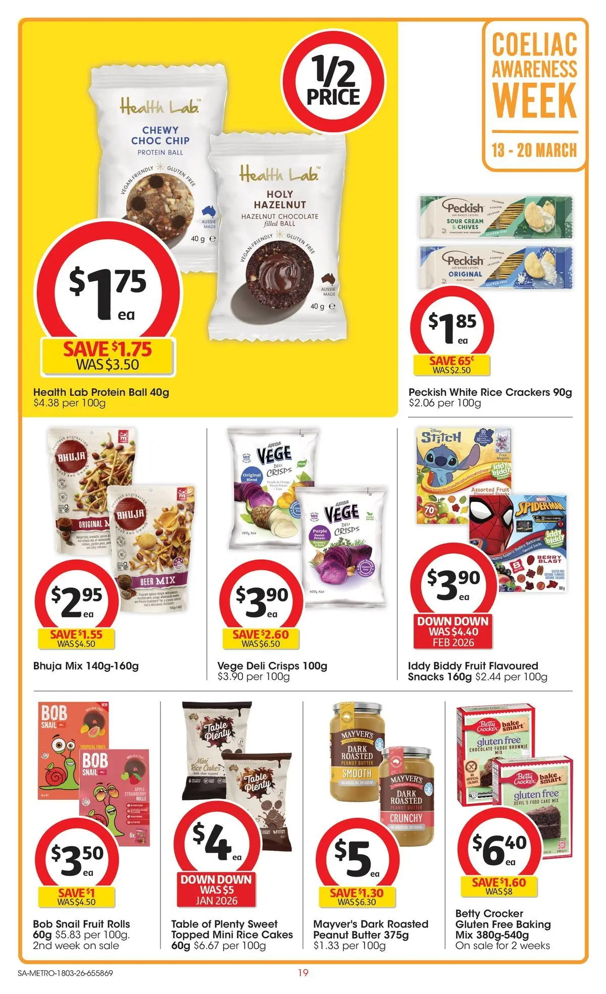 ﻿Coles catalogue valid from 18/03/2026 > Online Australia | Page: 19 | Products: Table, Butter, Beer, Rice