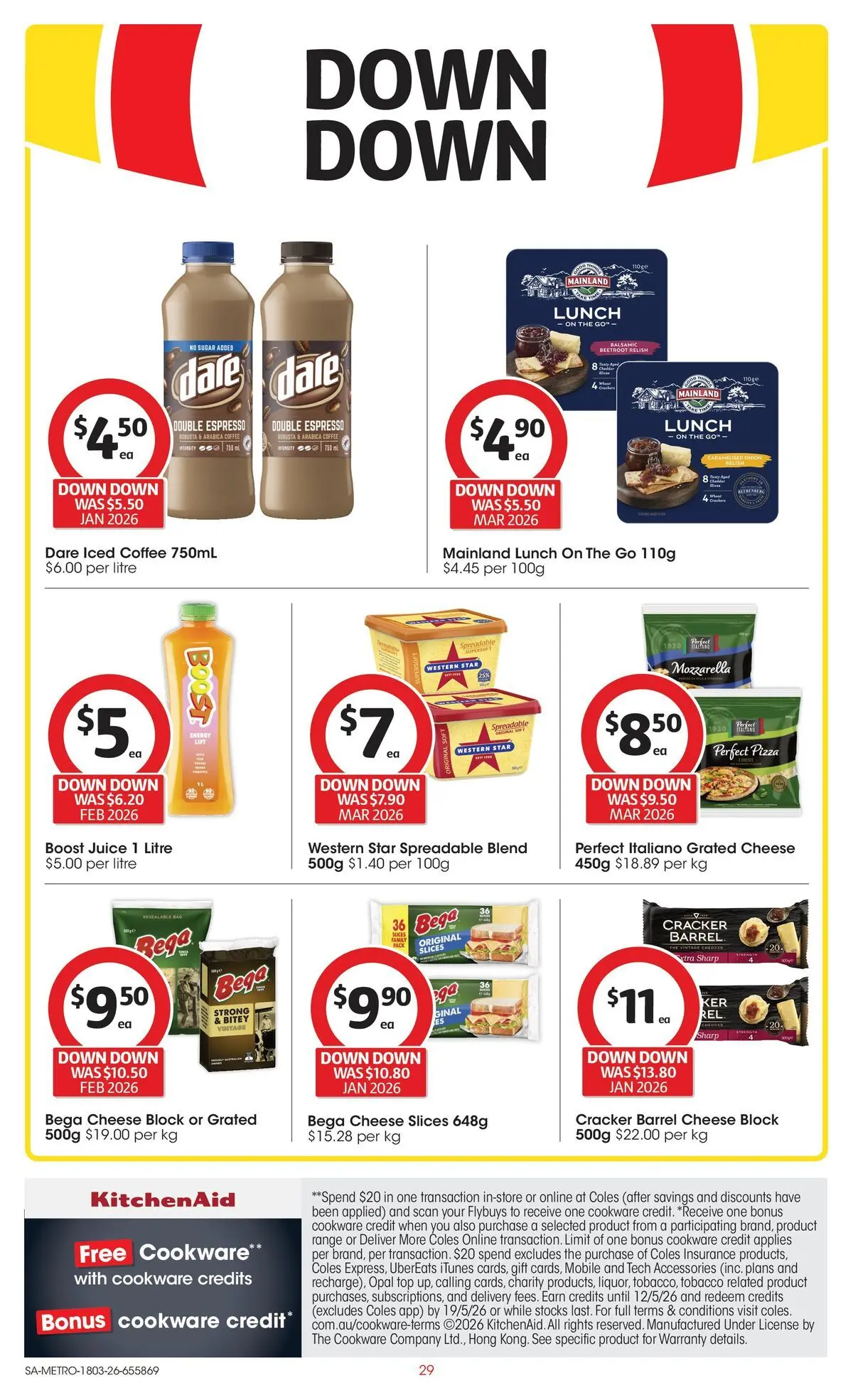 ﻿Coles catalogue valid from 18/03/2026 > Online Australia | Page: 29 | Products: Juice, Opal, Accessories, Mobile