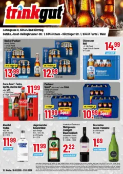 Trinkgut - trinkgut: Wochenangebote ab 16.03.2026 gültig