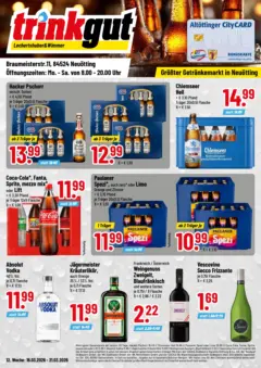 Trinkgut - trinkgut: Wochenangebote ab 16.03.2026 gültig