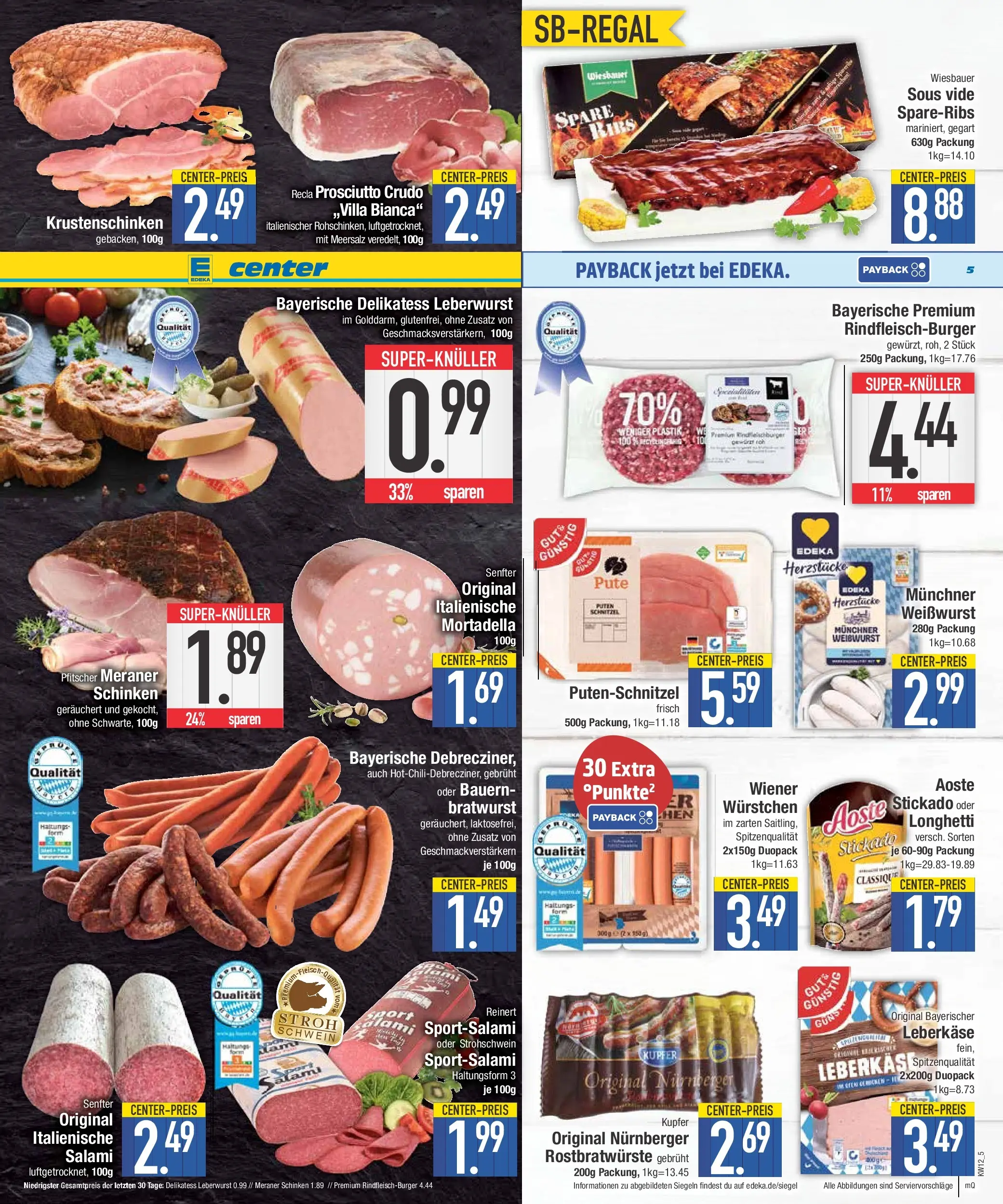 E center Prospekt Bad Reichenhall	 (ab 15.03.2026) zum Blättern | Seite: 5 | Produkte: Pute, Schnitzel, Putenschnitzel, Schinken