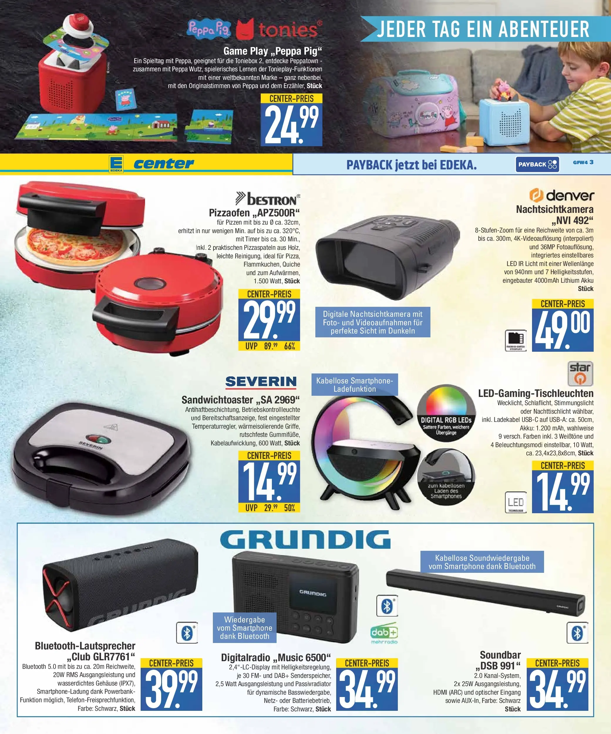 E center Prospekt Schwabmünchen	 (ab 15.03.2026) zum Blättern | Seite: 16 | Produkte: Smartphones, Soundbar, Ladekabel, Powerbank