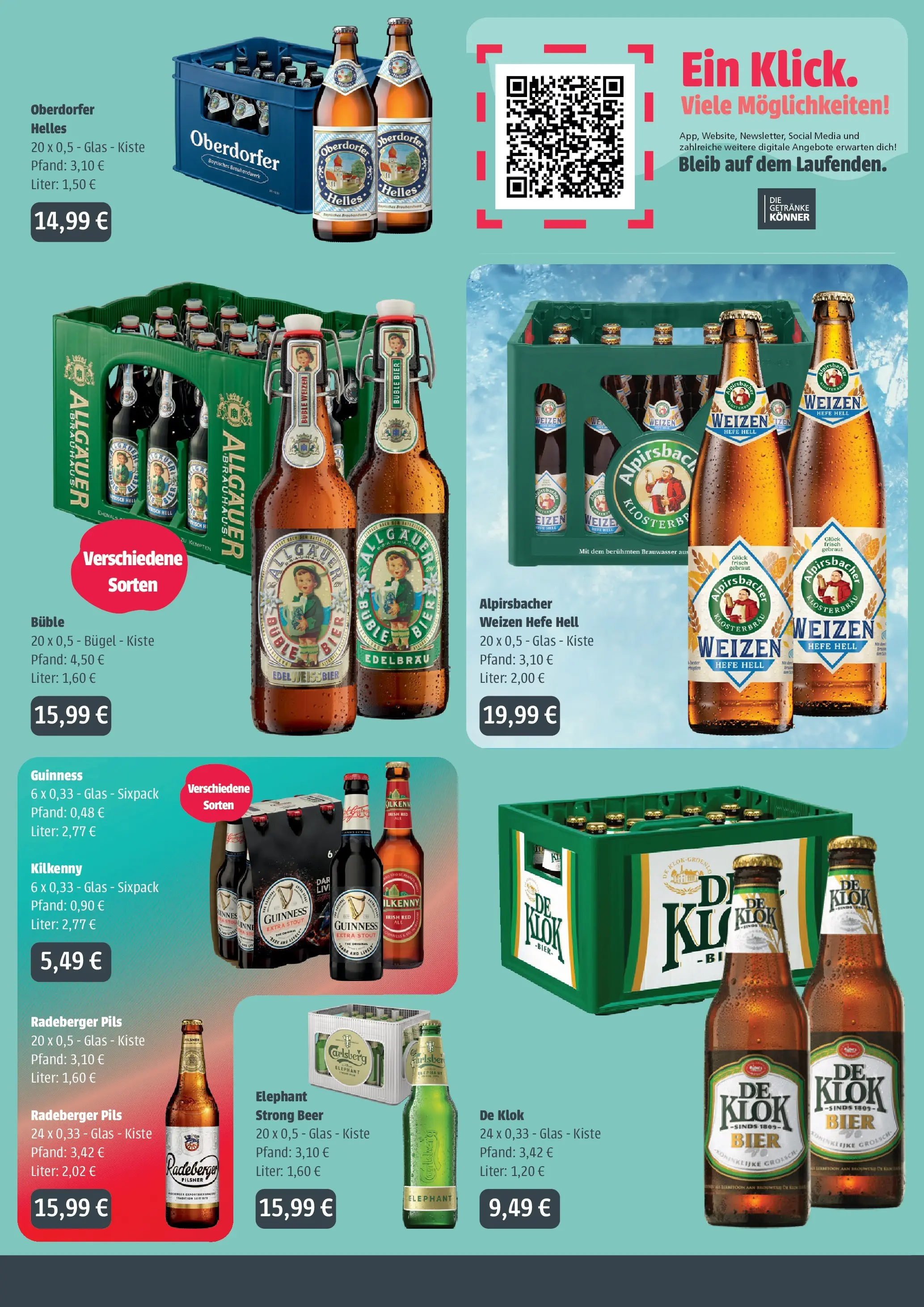 Angebote - Getränke Ellerkamp: Getränkeangebote (ab 15.03.2026) zum Blättern | Seite: 2 | Produkte: Carlsberg, Bier, Weißbier, Pils