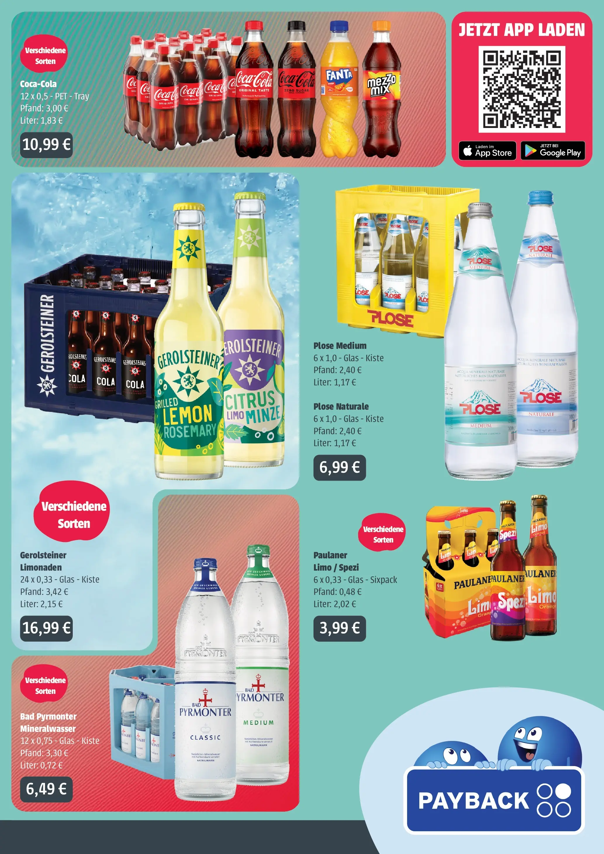 Angebote - Getränke Ellerkamp: Getränkeangebote (ab 15.03.2026) zum Blättern | Seite: 3 | Produkte: Coca cola, Fanta, Cola, Mineralwasser