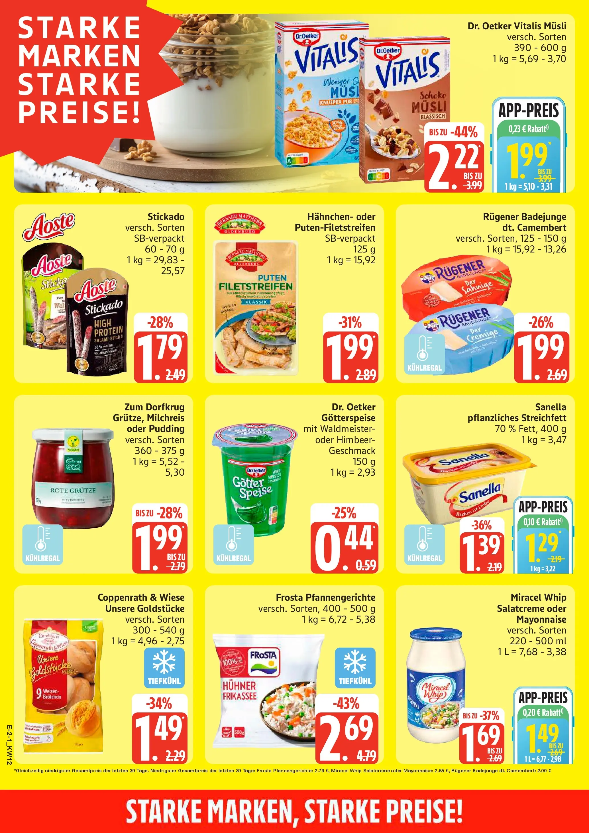 Marktkauf - Marktkauf: Wochenangebote (ab 15.03.2026) » Angebote online | Seite: 2 | Produkte: Musli, Miracel whip, Pudding, Frosta