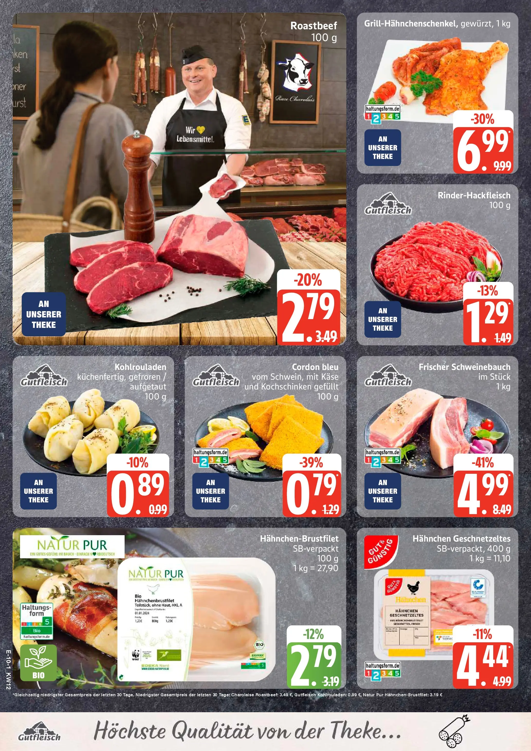 Marktkauf - Marktkauf: Wochenangebote (ab 15.03.2026) » Angebote online | Seite: 12 | Produkte: Hahnchen, Theke, Schweinebauch, Roastbeef