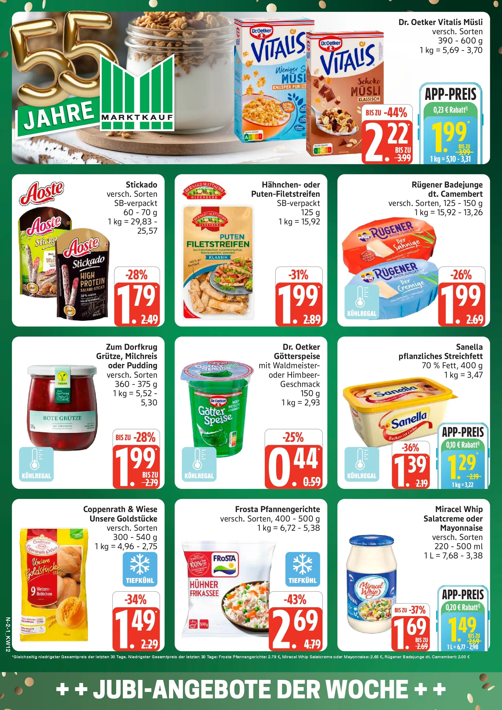 Marktkauf - Marktkauf: Wochenangebote (ab 15.03.2026) » Angebote online | Seite: 2 | Produkte: Musli, Hahnchen, Miracel whip, Pudding