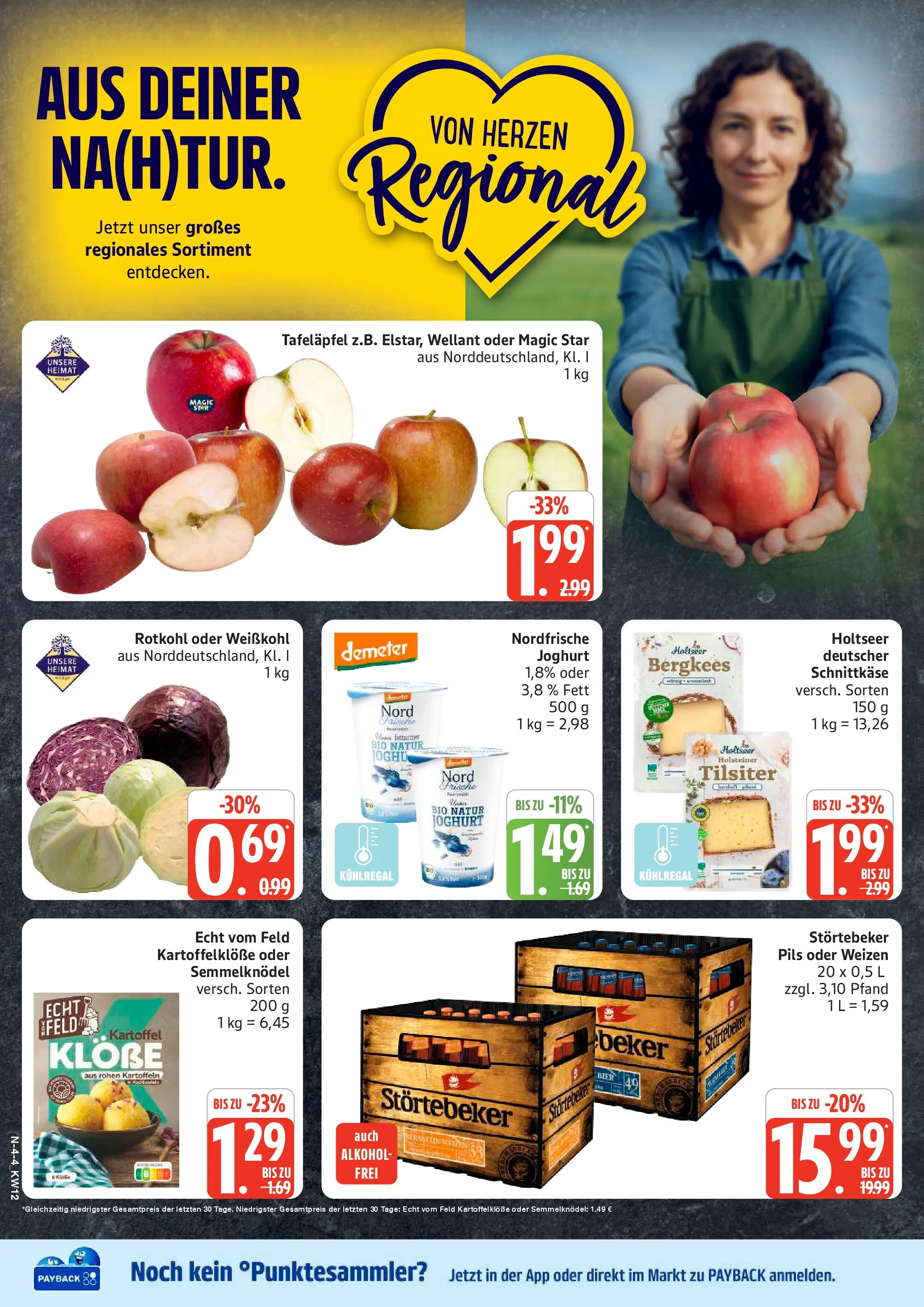 Marktkauf - Marktkauf: Wochenangebote (ab 15.03.2026) » Angebote online | Seite: 4 | Produkte: Rotkohl, Joghurt, Bier, Pils