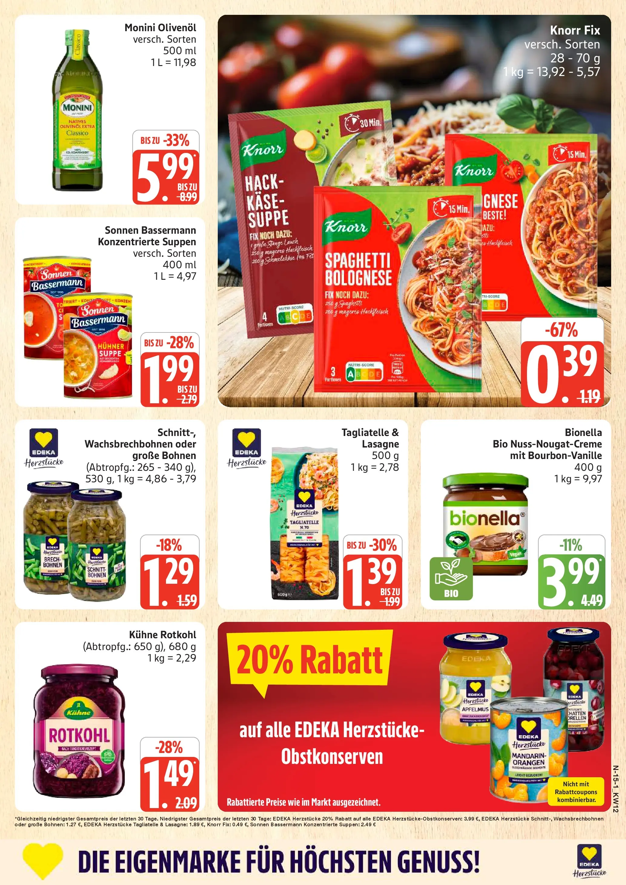 Marktkauf - Marktkauf: Wochenangebote (ab 15.03.2026) » Angebote online | Seite: 15 | Produkte: Knorr fix, Olivenol, Orangen, Knorr