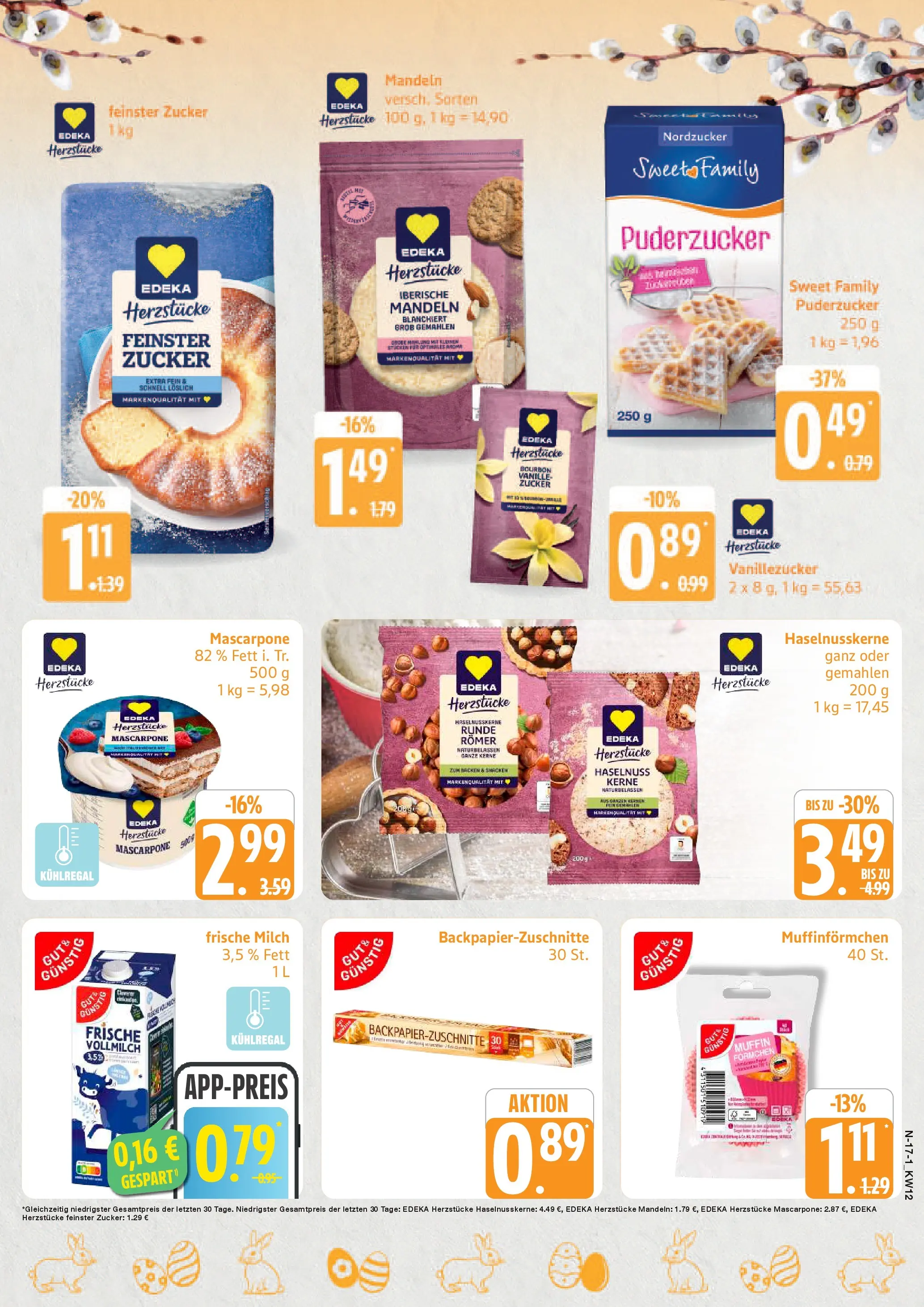 Marktkauf - Marktkauf: Wochenangebote (ab 15.03.2026) » Angebote online | Seite: 17 | Produkte: Milch, Mascarpone, Zucker, Bourbon