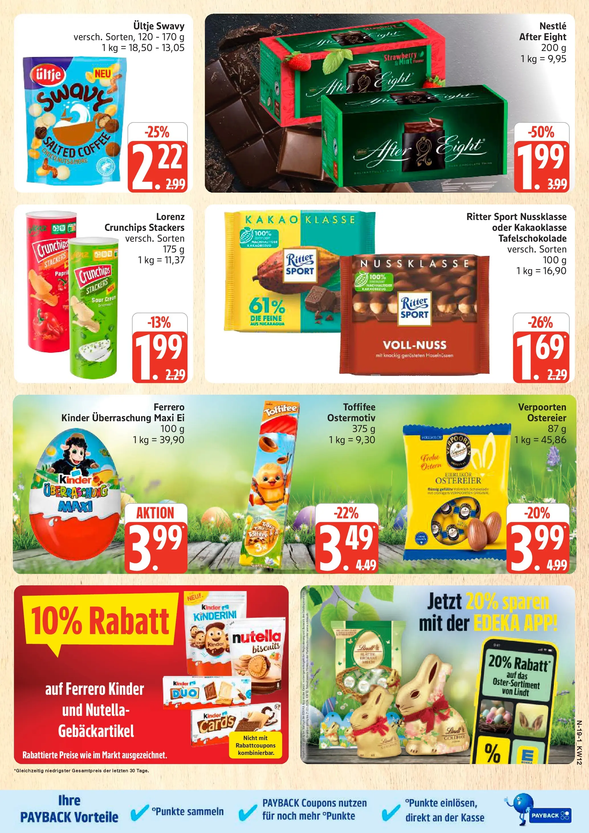 Marktkauf - Marktkauf: Wochenangebote (ab 15.03.2026) » Angebote online | Seite: 19 | Produkte: Ritter sport, Nutella, Toffifee, Lindt