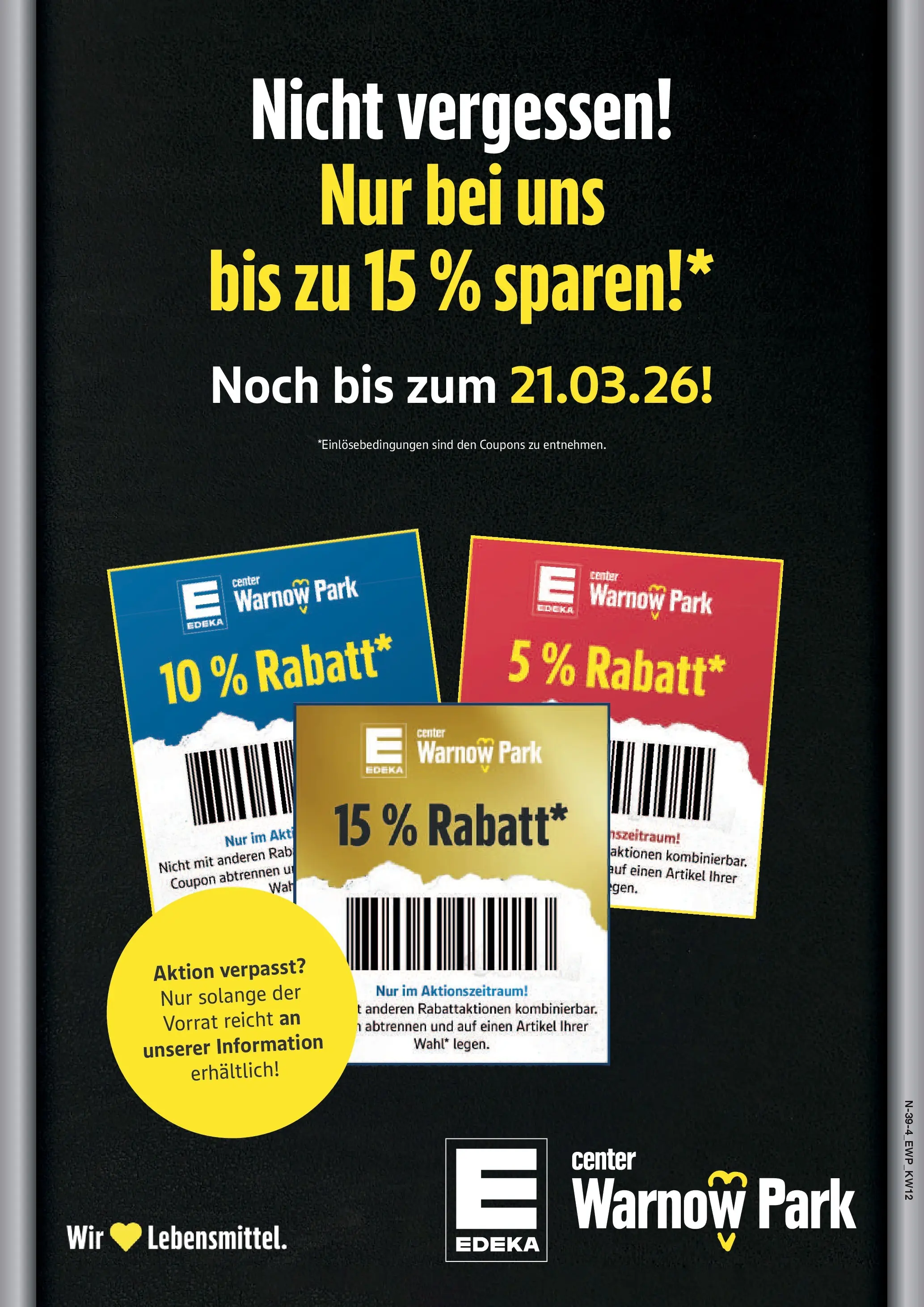 E center prospekt Rostock	 (ab 16.03.2026) » Angebote Online | Seite: 39