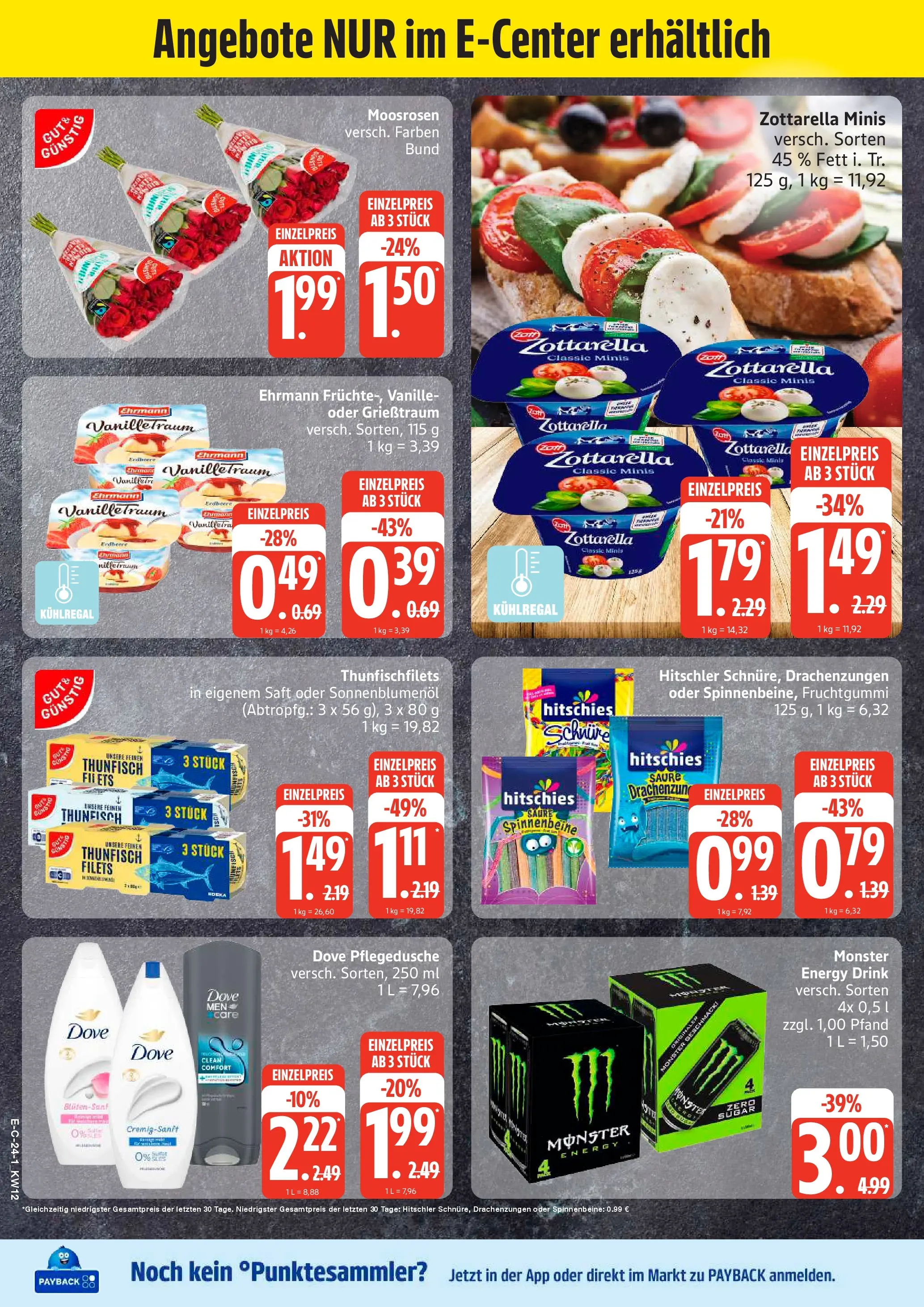 Edeka prospekt Elmshorn	 (ab 15.03.2026) » Angebote Online | Seite: 28 | Produkte: Energy, Sonnenblumenol, Monster, Shower Gel