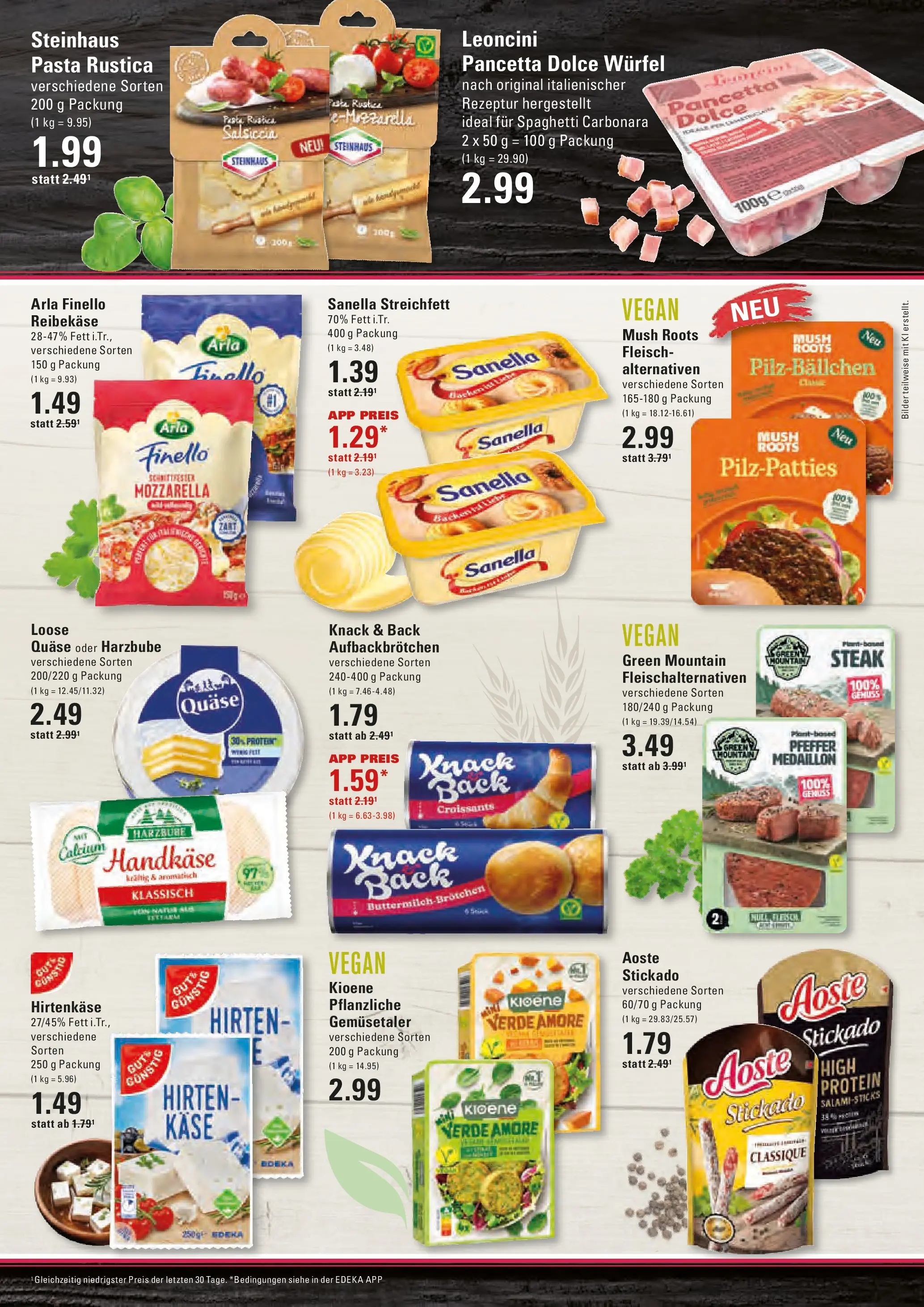 Edeka prospekt Hamburg	 (ab 15.03.2026) » Angebote Online | Seite: 9 | Produkte: Mozzarella, Pfeffer, Salami, Reibekase