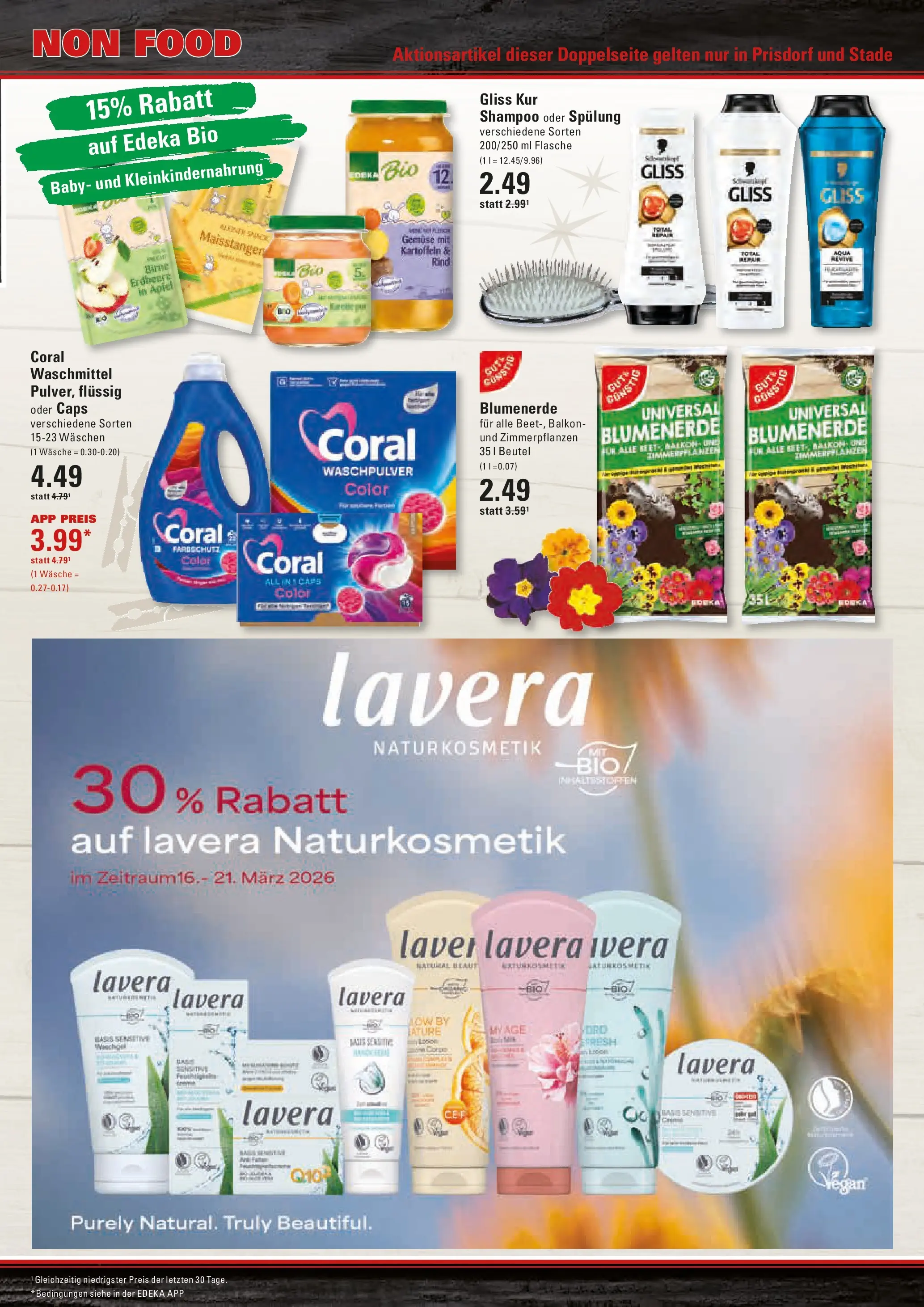 Edeka prospekt Stade	 (ab 15.03.2026) » Angebote Online | Seite: 17 | Produkte: Coral, Shampoo, Spülung, Blumenerde