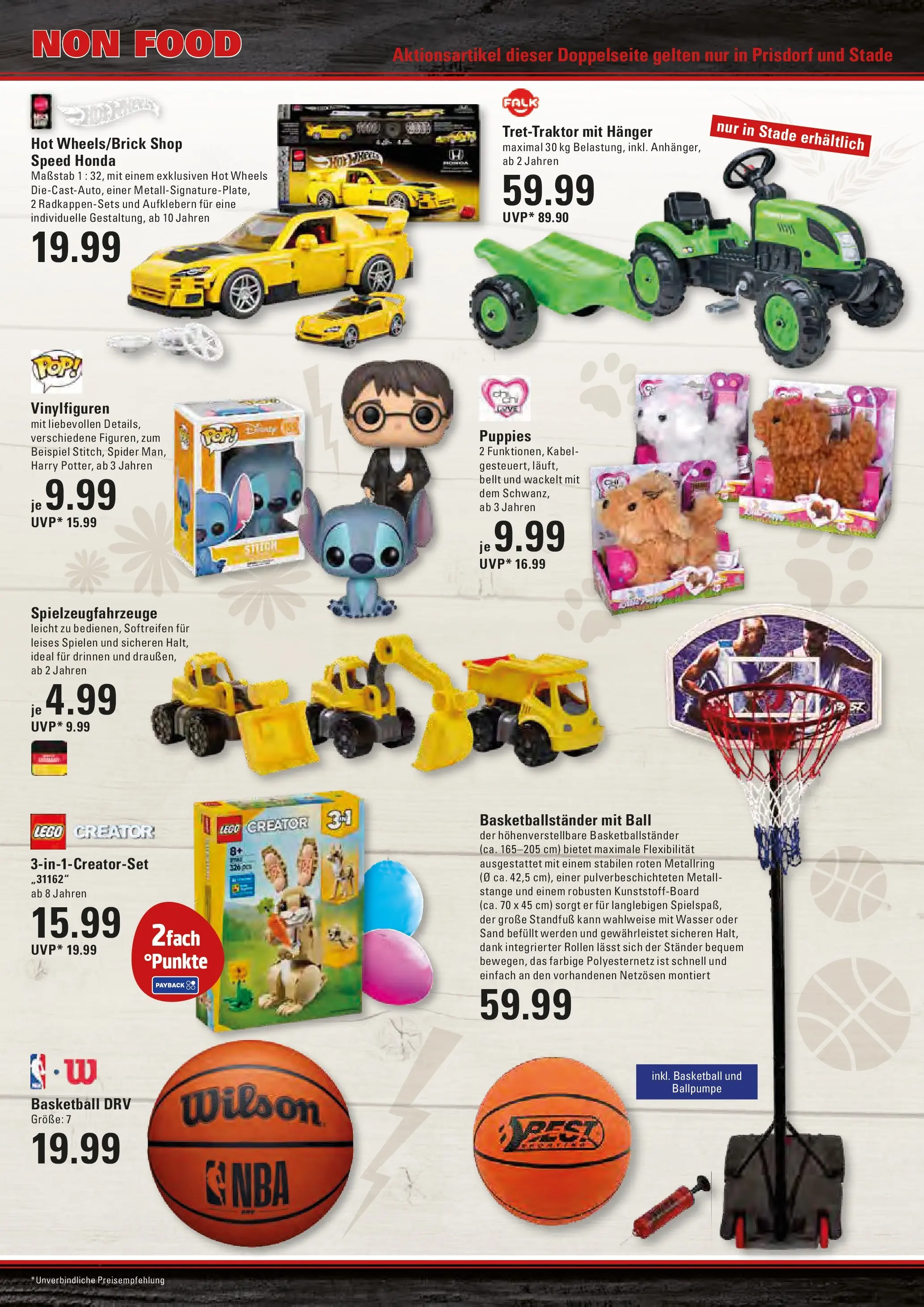 Edeka prospekt Stade	 (ab 15.03.2026) » Angebote Online | Seite: 19 | Produkte: Kabel, Wasser, Basketball