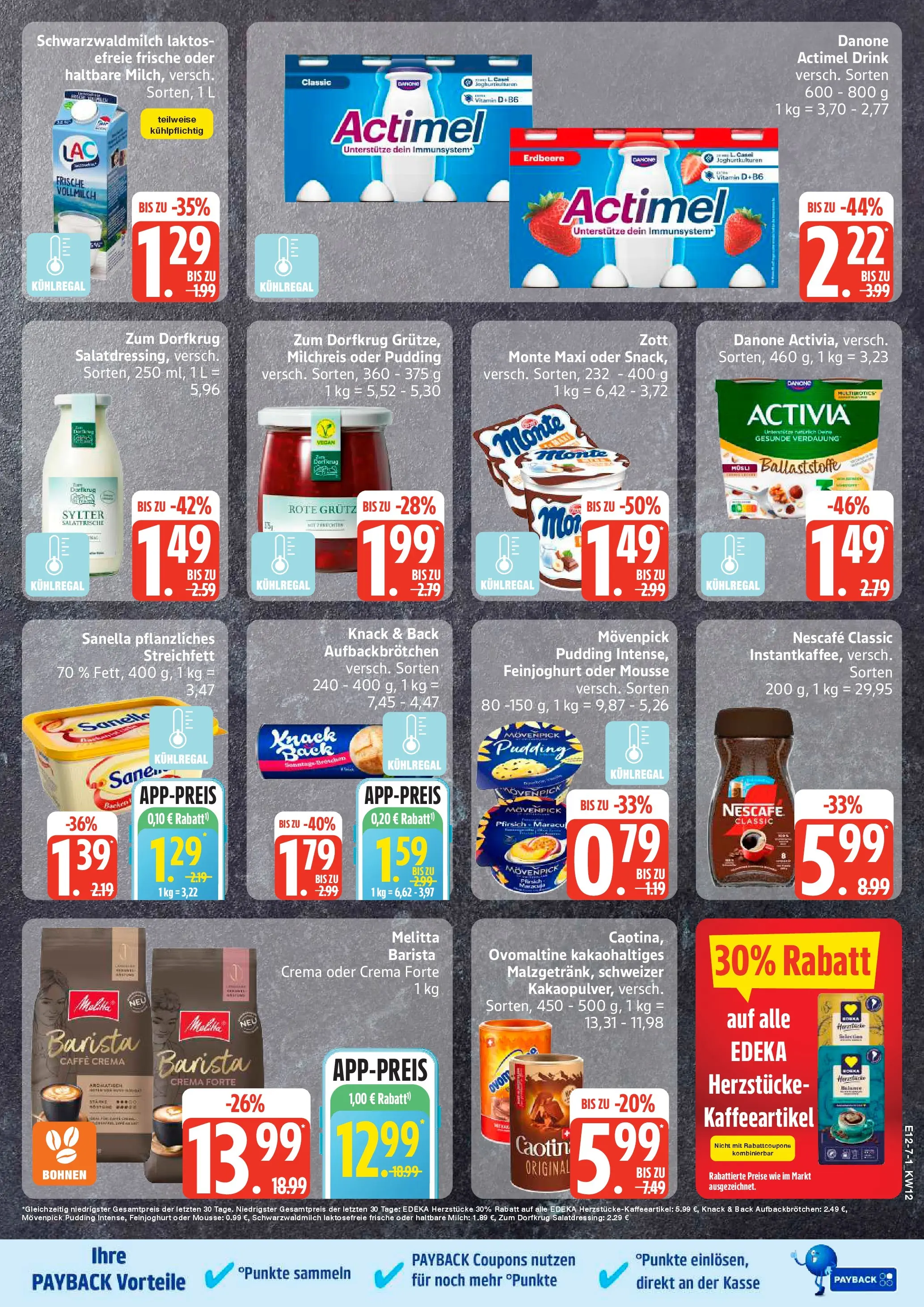 Edeka prospekt Hamburg	 (ab 15.03.2026) » Angebote Online | Seite: 7 | Produkte: Activia, Nescafe, Nescafe classic, Pfirsich