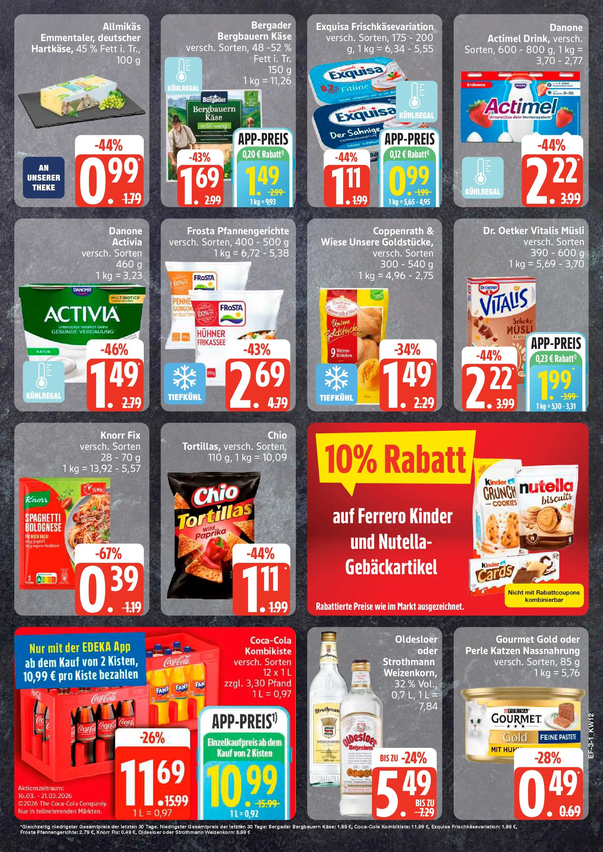 Edeka prospekt Hamburg	 (ab 15.03.2026) » Angebote Online | Seite: 3 | Produkte: Knorr fix, Knorr, Oldesloer, Paprika