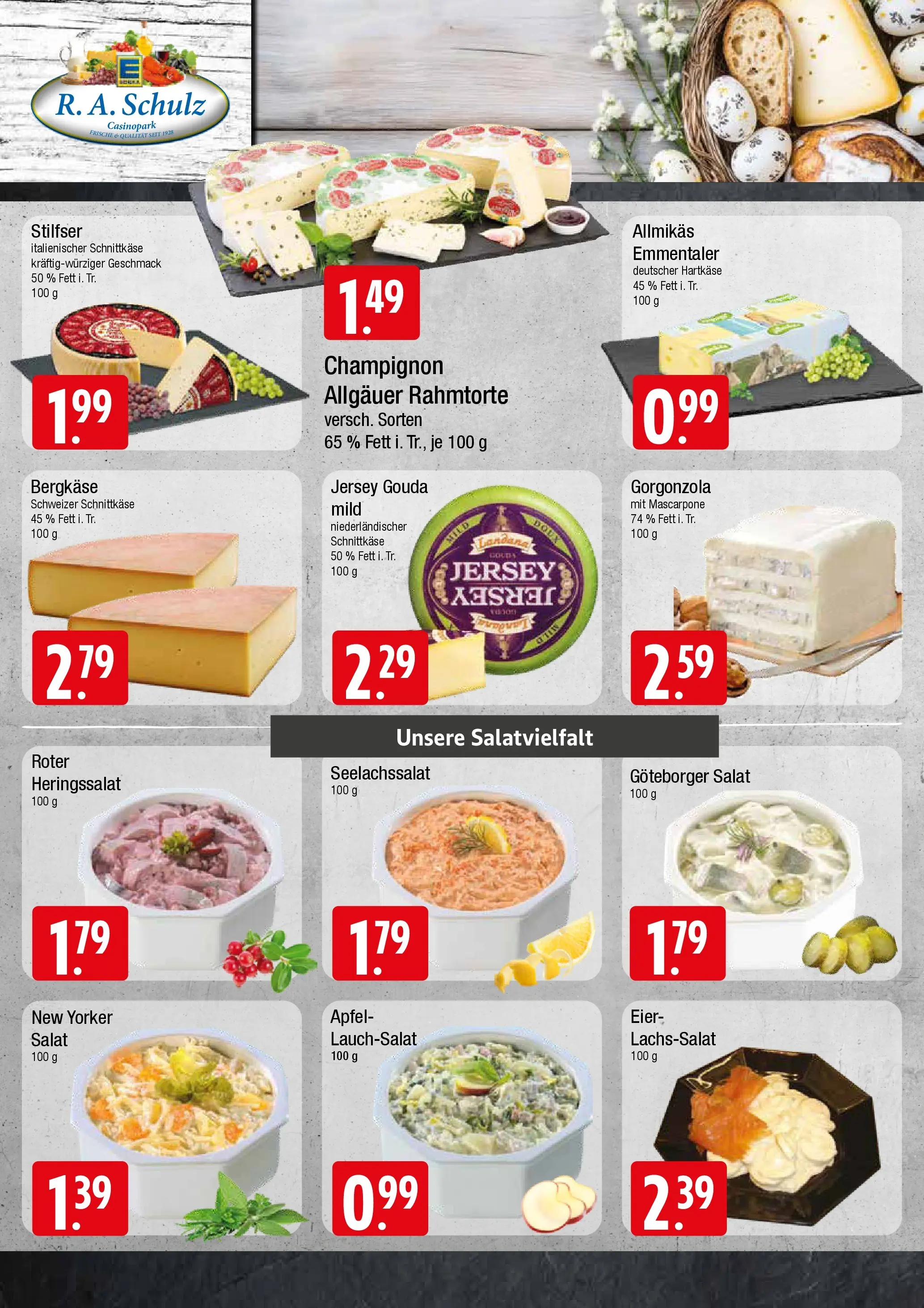 Edeka prospekt Wentorf	 (ab 15.03.2026) » Angebote Online | Seite: 4 | Produkte: Mascarpone, Gouda, Äpfel, Salat