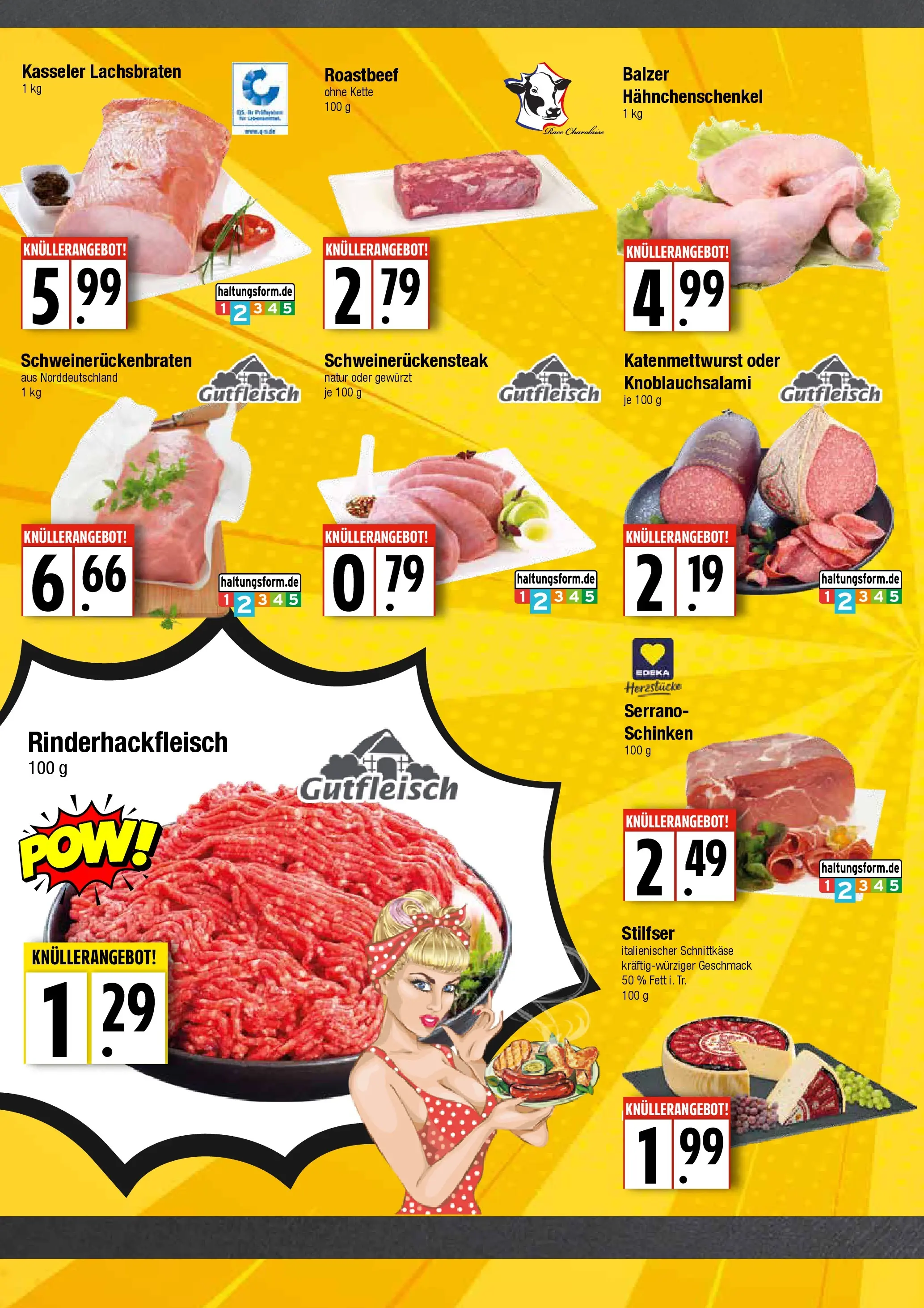 Edeka prospekt Hamburg	 (ab 15.03.2026) » Angebote Online | Seite: 2 | Produkte: Hahnchenschenkel, Roastbeef, Schinken