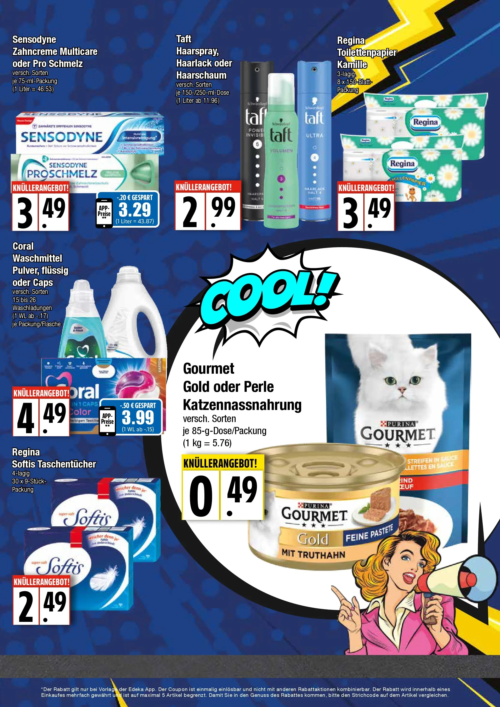 Edeka prospekt Hamburg	 (ab 15.03.2026) » Angebote Online | Seite: 5 | Produkte: Coral, Waschmittel, Purina gourmet gold, Toilettenpapier