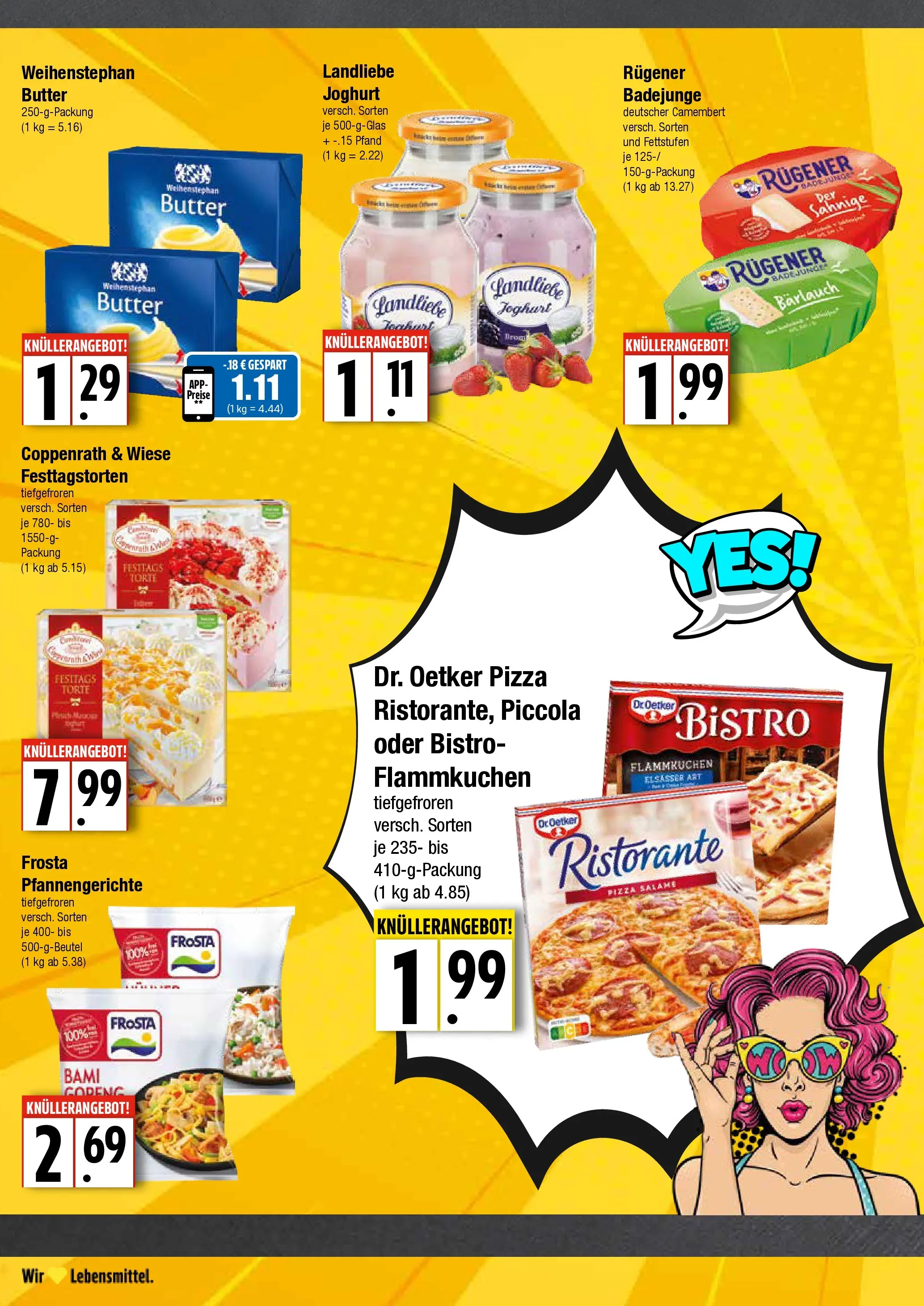 Edeka prospekt Hamburg	 (ab 15.03.2026) » Angebote Online | Seite: 6 | Produkte: Ristorante, Butter, Landliebe joghurt, Pizza