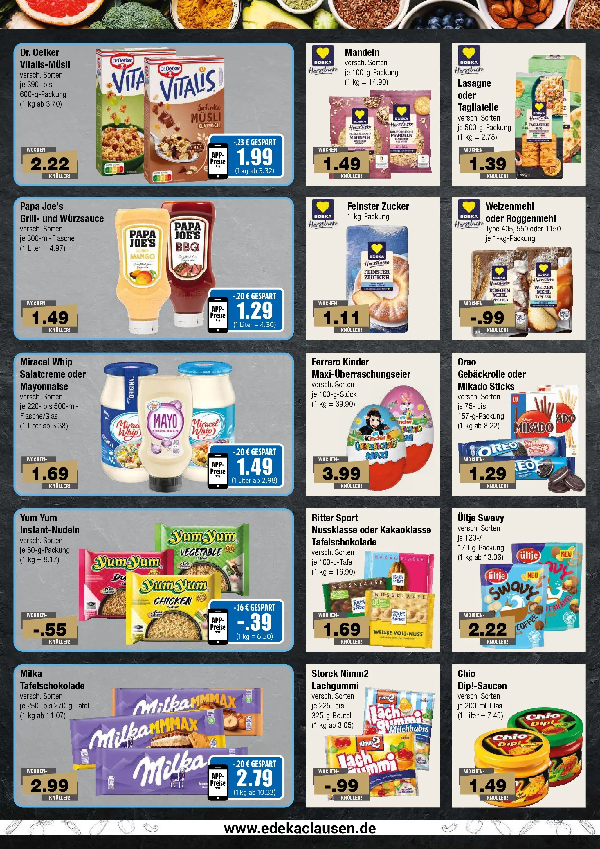 Edeka prospekt Hamburg	 (ab 15.03.2026) » Angebote Online | Seite: 6 | Produkte: Grill, Weizenmehl, Mango, Knoblauch